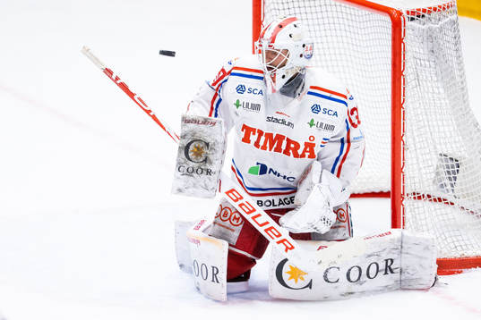 Timrås målvakt Jacob Johansson