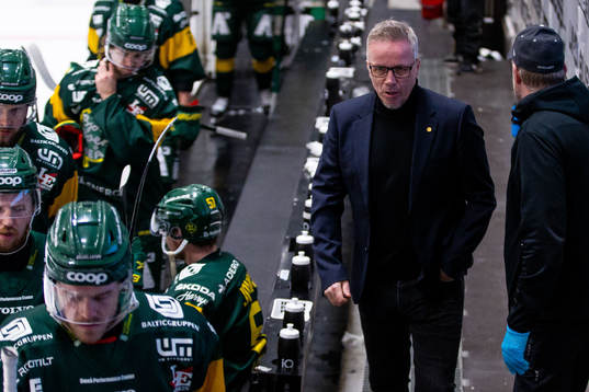 Björklövens tränare Hans Wallson