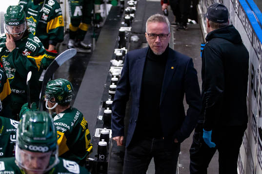 Björklövens tränare Hans Wallson