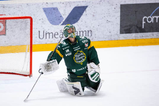 Björklövens målvakt Kevin Poulin