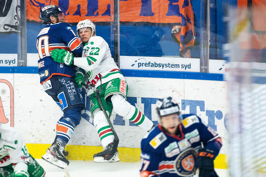 Växjös Richard Gynge och Rögles Samuel Jonsson