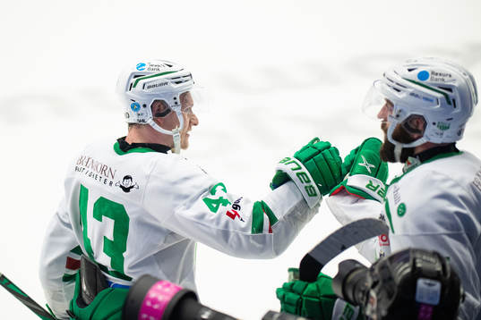 Rögles Olli Palola jublar