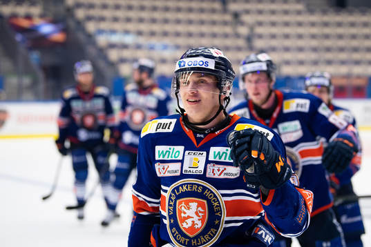 Växjös Pontus Holmberg jublar