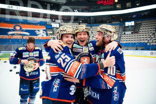 Växjös Linus Nässén, Marcus Sylvegård och Richard