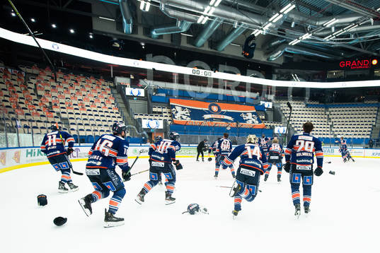 Växjös spelare jublar