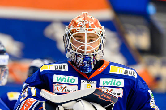 Växjös målvakt Erik Källgren