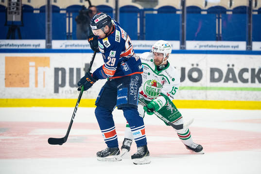 Växjös Pontus Holmberg och Rögles Simon Ryfors