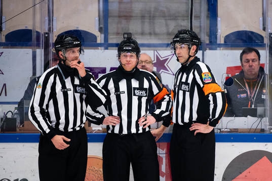 Domare Mikael Holm och Linus Öhlund