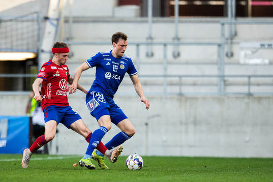 Östers Carl Johansson och Sundsvalls Niklas Dalhström