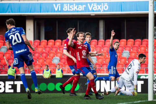 Sundsvalls Pontus Engblom jublar