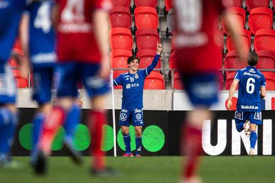 Sundsvalls Johan Bengtsson jublar