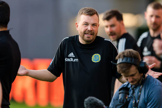 Sundsvalls tränare Henrik Åhnstrand