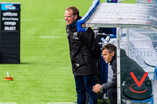 Christian Michelsen, head coach of Kristiansund, and Kjetil