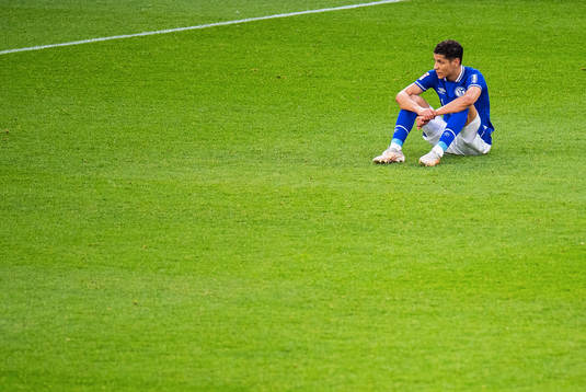 Fotboll, Bundesliga, Schalke 04 - Hertha Berlin Amine Harit