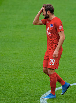 Fotboll, Bundesliga, Schalke 04 - Hertha Berlin Lucas