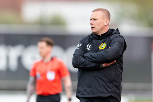 Hammarbys tränare Stefan Billborn