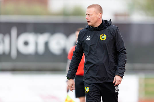 Hammarbys tränare Stefan Billborn