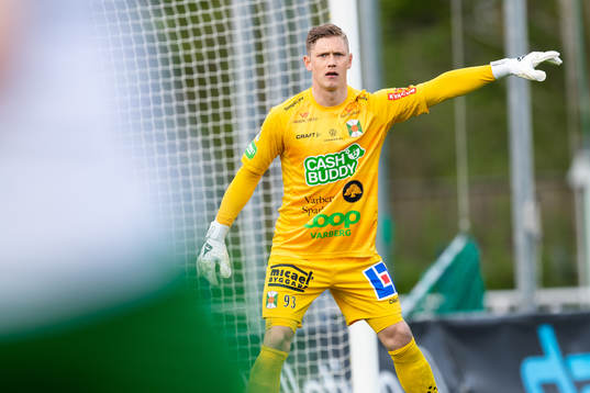 Varbergs målvakt Philip Mårtensson