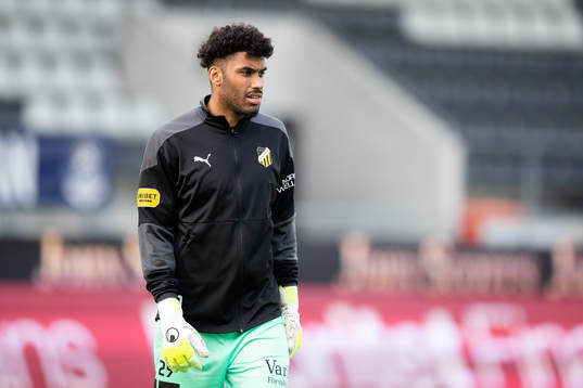 Häckens målvakt Jonathan Ursin Rasheed