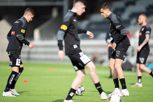 Häckens Leo Bengtsson och Alexander Jeremejeff