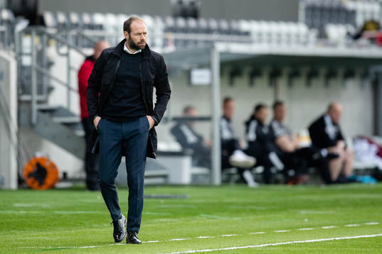Häckens tränare Andreas Alm