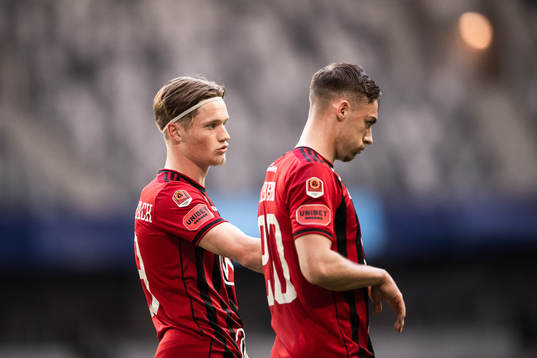 Östersunds Sebastian Karlsson Grach deppar