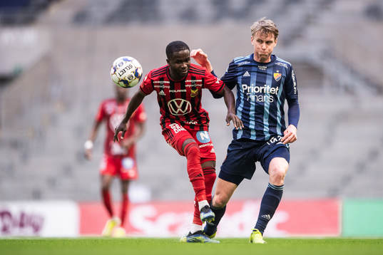 Östersunds Frank Arhin och Djurgårdens Rasmus Schüller