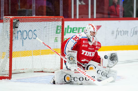 Timrås målvakt Jacob Johansson