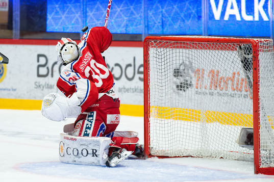Timrås målvakt Jacob Johansson
