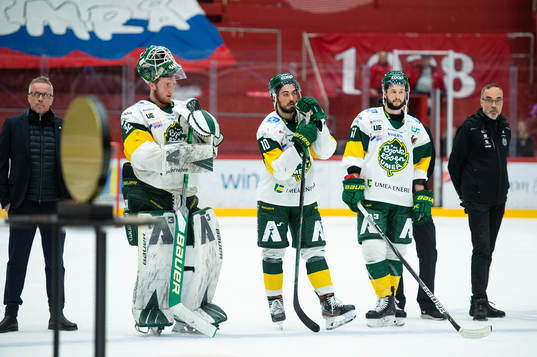 Björklövens spelare deppar