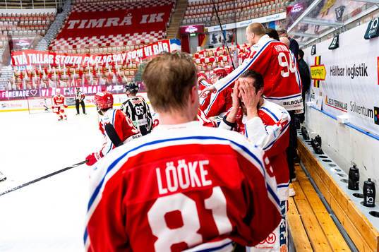 Timrås Jacob Blomqvist och Jens Lööke jublar