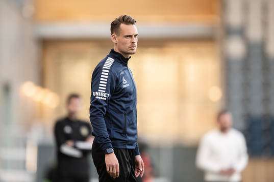 Sirius tränare Daniel Bäckström