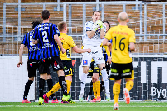 Sirius målvakt David Mitov Nilsson