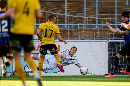 Sirius målvakt David Mitov Nilsson