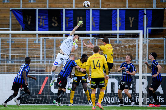 Sirius målvakt David Mitov Nilsson