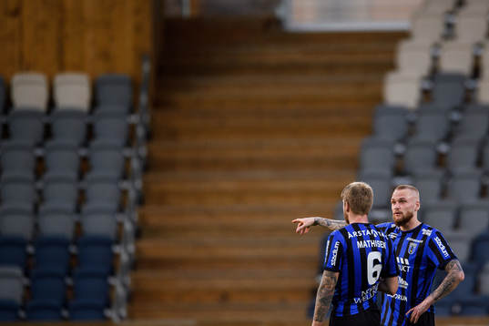 Sirius Marcus Mathisen och Adam Ståhl deppar