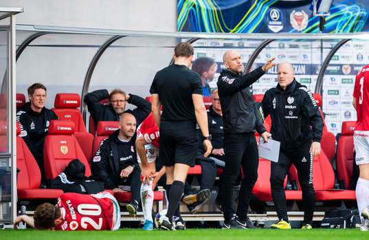 Kalmars tränare Henrik Rydström