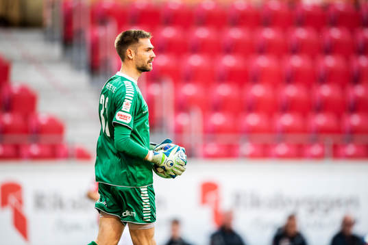 Kalmars målvakt Lucas Hägg Johansson