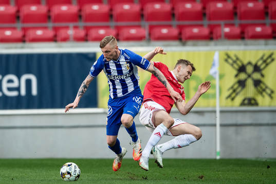Kalmars Piotr Johansson och IFK Göteborgs Sebastian