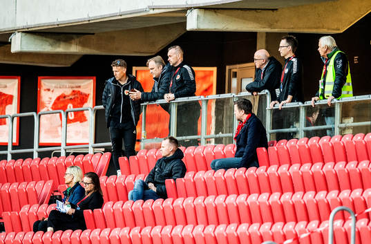 Kalmars ordförande Anders Henriksson, sportchef Jörgen