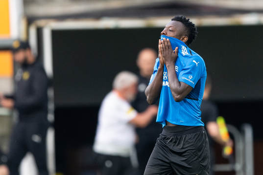 Halmstads Thomas Boakye deppar