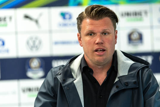 Mjällbys tränare Christian Järdler