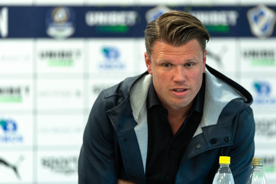 Mjällbys tränare Christian Järdler