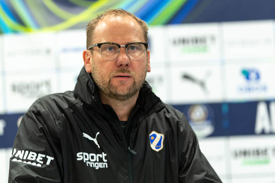 Halmstads tränare Magnus Haglund