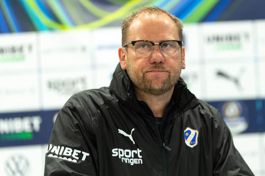 Halmstads tränare Magnus Haglund