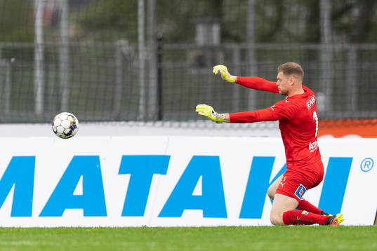 Halmstads målvakt Malkolm Nilsson Säfqvist