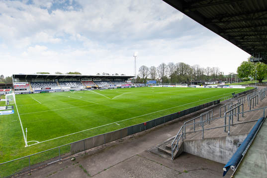Örjans Vall före fotbollsmatchen i Allsvenskan mellan