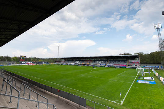 Örjans Vall före fotbollsmatchen i Allsvenskan mellan