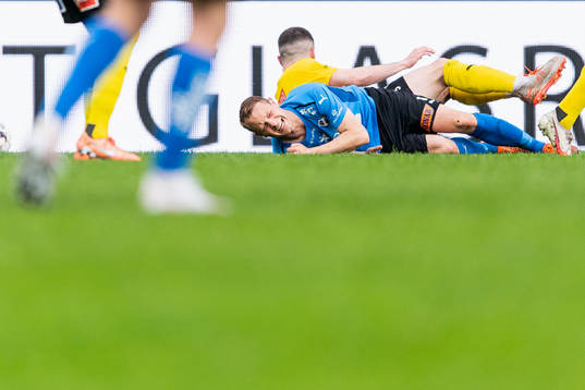 Halmstads Joel Allansson har ont