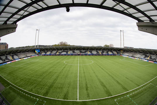 Bravida Arena interiört innan finalen i Svenska Cupen